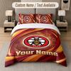 Brentford Football Design Bedding Set Custom Text 1 Duvet Cover & 2 Pillow Cases