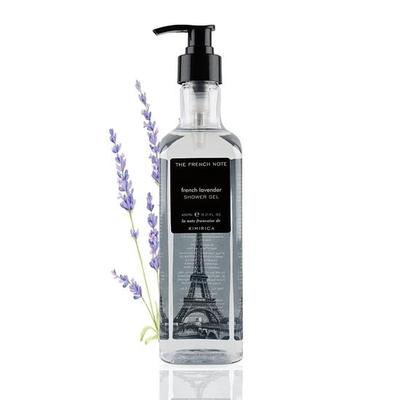 Kimirica The French Note Французский обогащённый Лавандовый летний гель для душа 100% веганский, без мыла, | Для мужчин и женщин | (Французская лаванда, 450мл)
