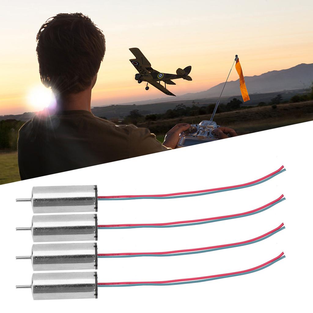 4 шт. Высокоскоростной двигатель с низким потреблением без сердечника 44000 об/мин DIY авиационный двигатель