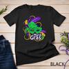 Футболка Mardi Gras 2024 Бусы Маска Перья
