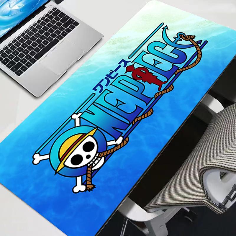 Anime Pad Mouse HD Print Computer Gamer Locking Edge One Piece Mousepad Big Keyboard PC Mice Mats Pad durable for csgo