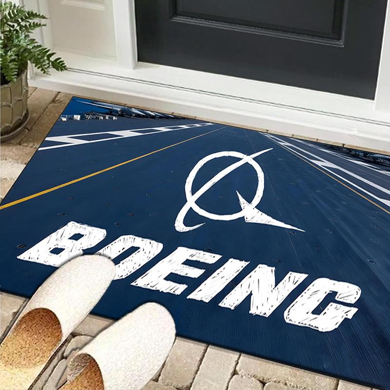Boeing Area Rug Suitable for Indoor And Outdoor,Carpets for Playroom, Homes, Offices, Living Rooms,Home Decor,Christmas Fan Gift