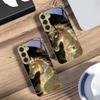 Ruishou Golden Steed Для Samsung Galaxy S26 S20 FE S21 S22 S23Plus S24 Ultra 25Ultra S21+ S9 S22 S8 S23 Золотой стеклянный чехол для телефона