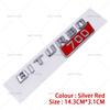 Biturbo 700 800 900 Fender Stickers Badge Rear Trunk Emblem For Benz Brabus G Class G700 G800 G900 W463 Car Styling Accessories TE8