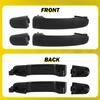 Outside Handles Door Fit Saturn Equinox Pontiac Suzuki Malibu 2PCS HHR Rear