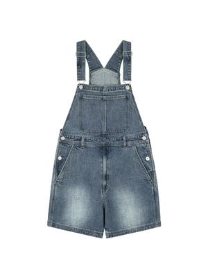 Джинсовые комбинезоны-шорты BENETTON для малышей (Светло-синий)