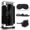 Lovetoy Zestaw Bdsm Deluxe Bondage Kit (Maska,Piórko,Kulka)
