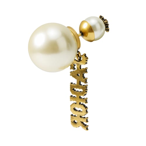 Dior 2010s star-detail rhinestone earrings E1229TRICY-D908