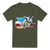 Top Gun Mens Distressed Logo T-Shirt