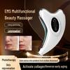 Массажер для лица Gua Sha с микротоками EMS: Прибор для шеи и красоты с постоянной температурой