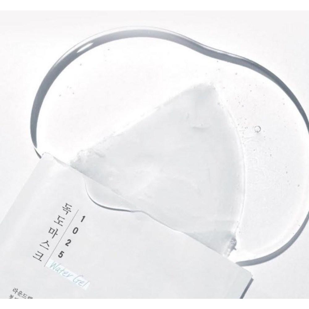 ROUND LAB 1025 Dokdo Moisture Water Gel Mask 30ml, 1 Pack, 20 Pieces
