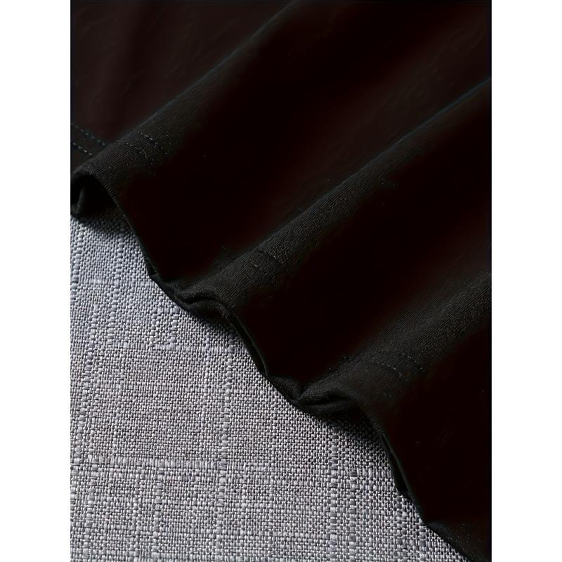 Мужская футболка с принтом - Круглый вырез, Обычный крой | Прочная эластичная, Идеально подходит для занятий спортом и повседневной носки, Ткань средней эластичности