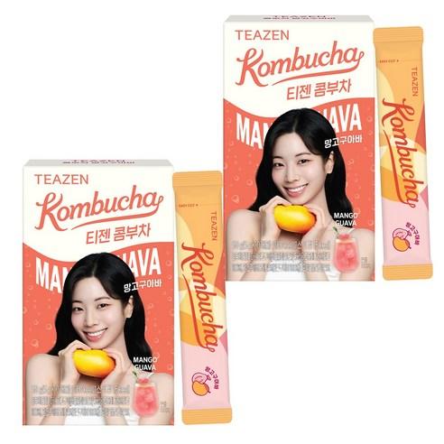 TEAZEN Kombucha Mango Guava Flavor 5g x 10 Sticks