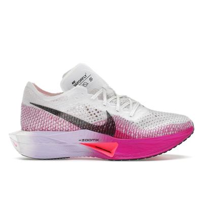 ZoomX VaporFly Next% 3 Белые Ярко-фиолетовые Женские Кроссовки Фиолетово-Агатовые Черные DV4130-104