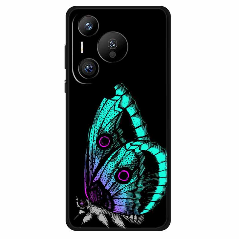 Чехол для Huawei Pura 70 Ultra Pro Силиконовый с рисунком животных ТПУ Мягкая задняя крышка телефона Для Pura70 Pro+ Чехол с львом Ударопрочный Чехол Pura70