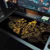 Коврик для мыши Wu Tang Clan Большой коврик для игровой поверхности Нескользящий коврик для ноутбука и планшета Большой коврик для мыши XXL Коврик для мини-ПК Игровой коврик С заблокированным краем_xia