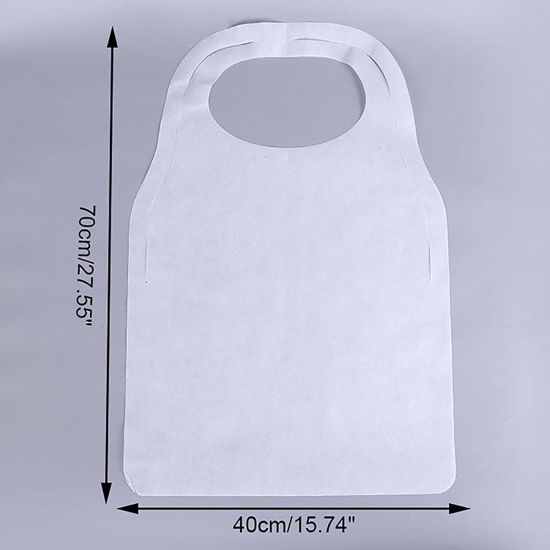 10 Pcs Disposable Apron For Hotpot Oil-Proof Anti-Fouling Aprons Adults Portable Cleaning Cooking Non-Woven Waterproof Delantal
