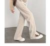 Women's Herringbone Fleece-Lined Wide-Leg Split Pants - Autumn/Winter 2025 Collection.