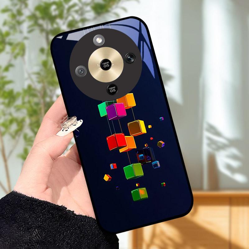 Чехол для Honor X9d MTN-NX1, стильный, с рисунком, из закаленного стекла, для Honor X9d HonorX9d 5G