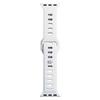 42/44/45/46/49 mm White (big) - 3mk Silicone Watch Strap for Apple