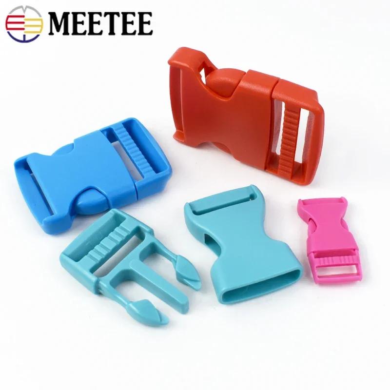 10 шт. Meetee 15-38 мм Пластиковая пряжка-фастекс с быстрым отстегиванием для ремня рюкзака, застежка для ошейника питомца, соединительные крючки для ременной ленты, аксессуары для DIY
