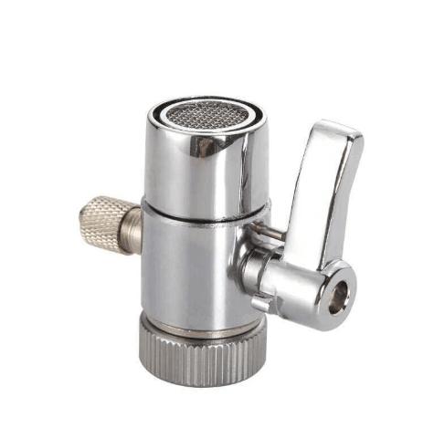 Diverter Valve for Counter Top Water Filters RO System Faucet Adapter