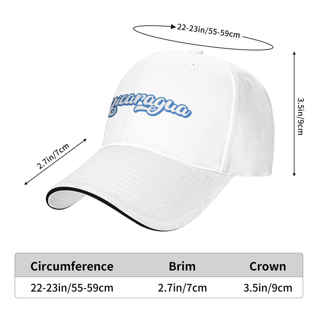 Nicaragua Central America Sun Hat Summer Golf Cap Unisex 2026 Baseball Cap New Outdoor Hats