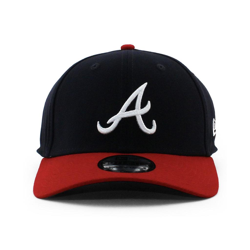 [New Era] Cap 39THIRTY Atlanta Braves MLB STRETCH FIT CAP Stretch ATLANTA BRAVES Hat 3930 Size SM [Used]