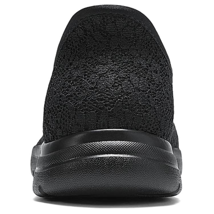 Skechers Удобные дышащие низкие повседневные кроссовки On The GO с амортизацией для женщин, полностью черные 138188-BBK