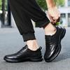 Fashion Men's Genuine Leather Sports Shoes Fashion Casual Sneakers New Outdoor Walking Shoes Men Non-Slip Comfortable Walking Shoes
