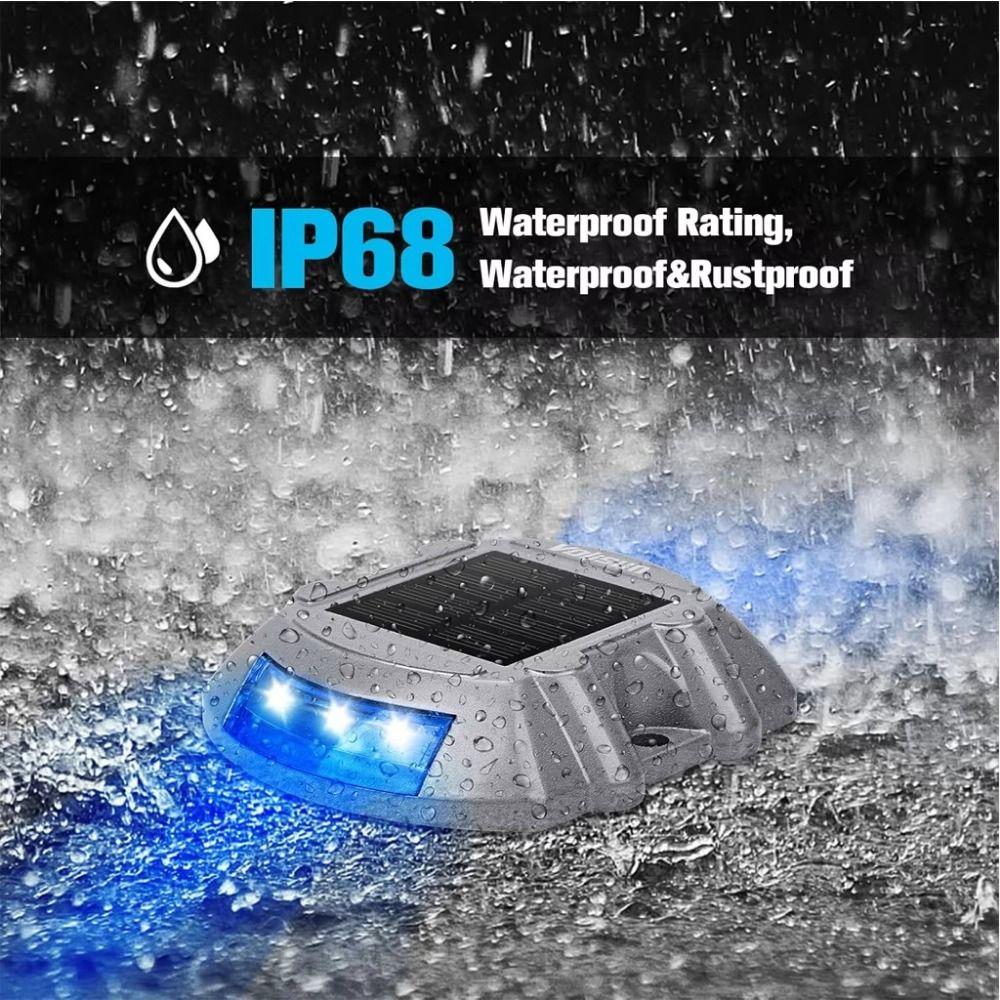 Solar Powered Solar Road Stud Reusable Driveway Light Landscape Lighting Solar Lamp  Garden