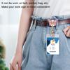 Work Card Clips Nurse Badge Clip Hospital Badge Holder ID Card Clips Retractable Badge Reel