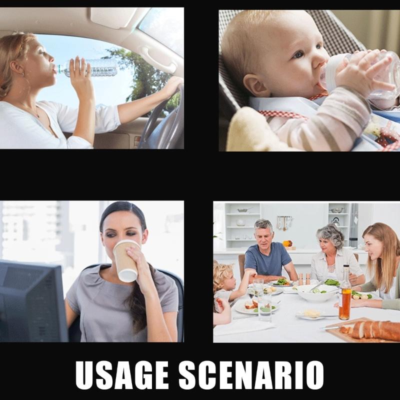 Легкая в переноске электрическая кружка для напитков с функцией быстрого нагрева и охлаждения, подогреватель и охладитель для чашки для транспортных средств для поездок на работу и дальних поездок