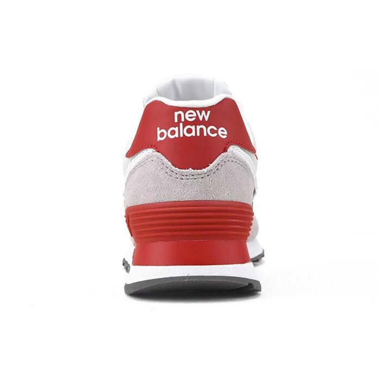 New Balance Женская обувь 574 серии Серо-красного цвета WL574WNB