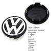 4PCS 56mm 65mm Car Wheel Center Hub Caps Cover for VW Volkswagen Golf Polo Passat Touran Jetta Interior Mouldings EKJA-K564 QK1