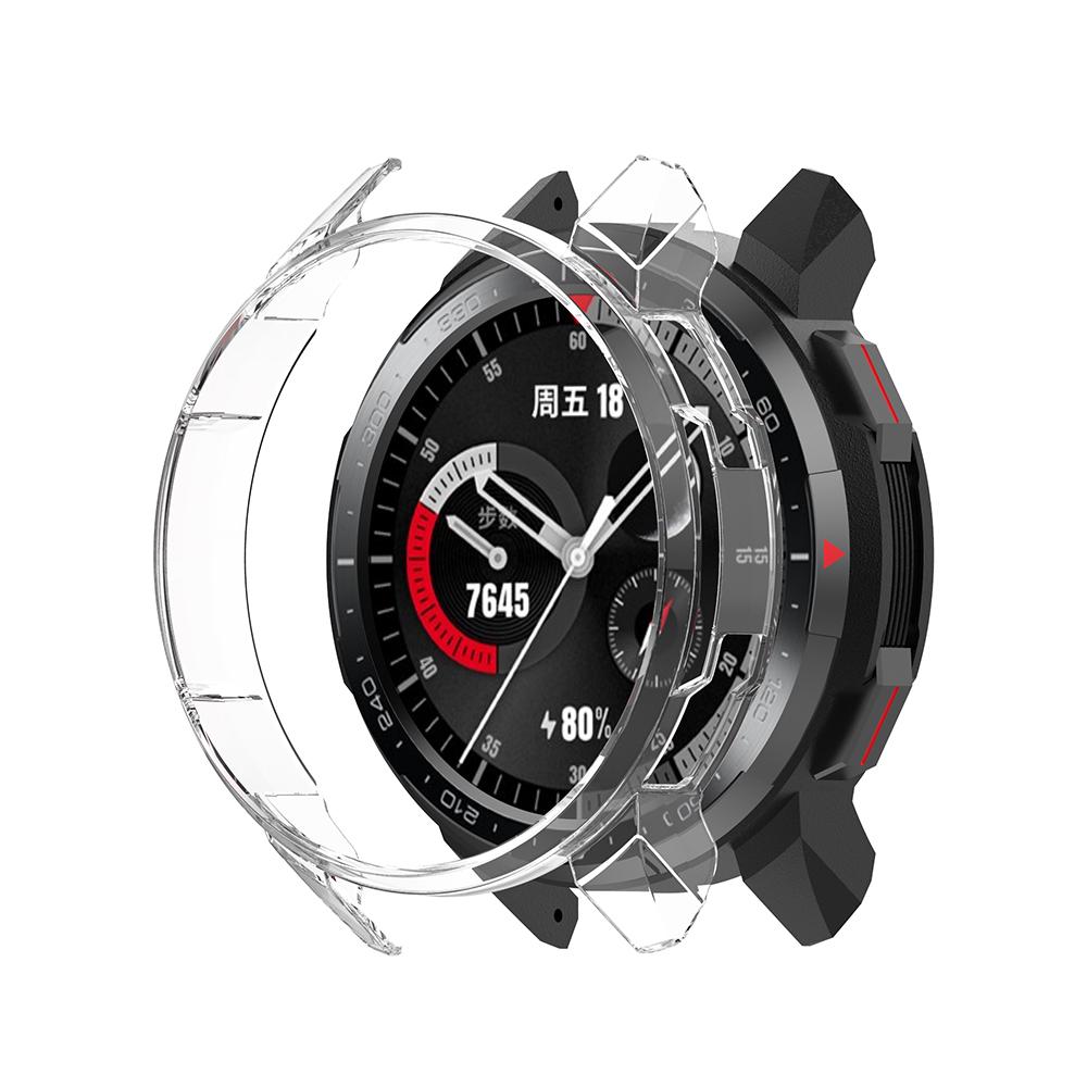 Гальванизированный ПК Защитный Чехол Для Huawei Honor Watch GS Pro Полый Защитный Каркас Бампер