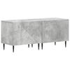 TV Stand Concrete Grey Engineered Wood