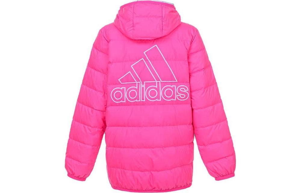 adidas Детская пуховая куртка Фуксия H40325