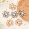 Waist Buckle Flower Pants Button Tightener Zinc Zinc Alloy Jean Buttons for Loose Jeans  Unisex