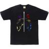 Футболка Bape Mix Camo Shark 1F30-110-043-