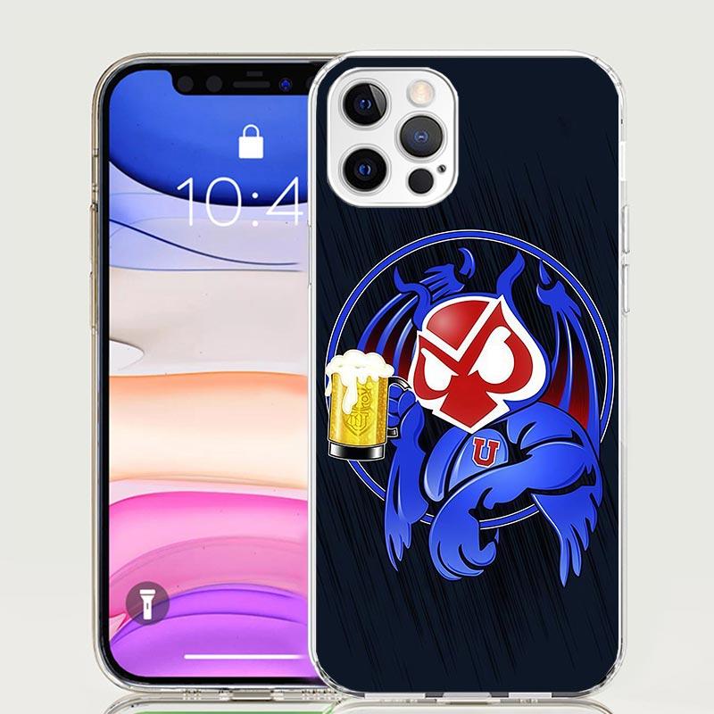 Чехол для телефона с логотипом университета De Chile U для iPhone 17 Air 16 15 Plus 11 14 Pro Max 13 Mini 12 7 8 + SE Узорное Искусство Индивидуальная Крышка