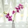 Artificial Orchid Plastic Bedside Living Room 3D Print Desktop Ornaments Simulation Plant for Office
