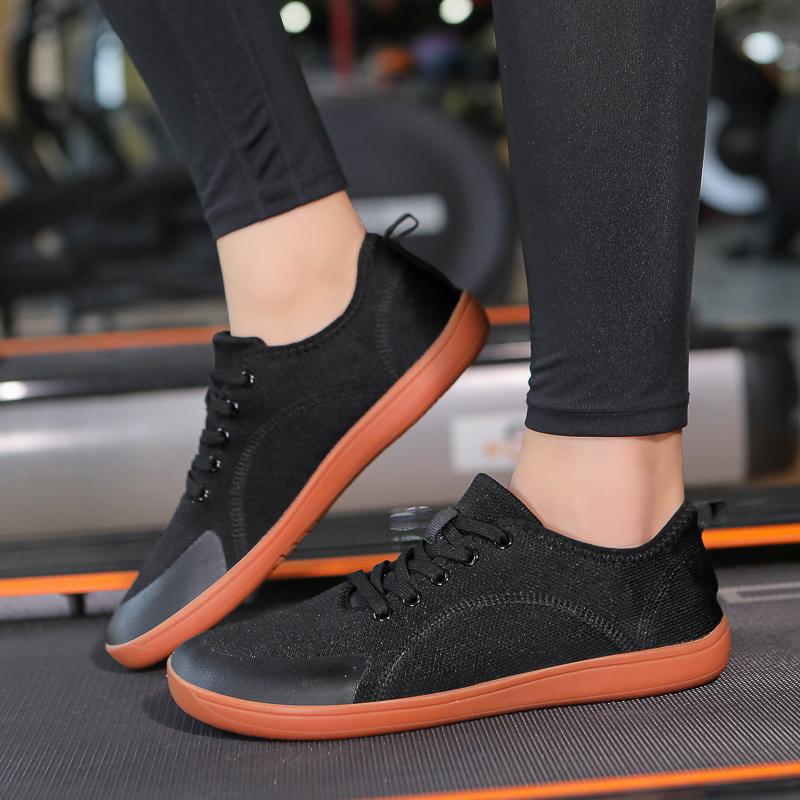 Вязаные сетчатые прогулочные туфли с широким носком, удобные тренировочные кроссовки, обувь для спортзала, фитнеса, спорта, улицы, балетки, повседневная обувь.