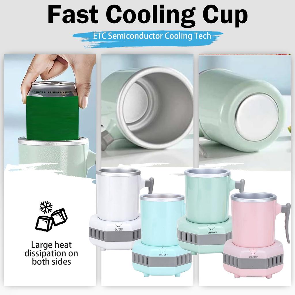 Quick Rrink Cup, Instant Drink Water Cooler, Portable Summer Coolers, Electric Drink Cooler, Home Cold Drink Machine Quick Mug