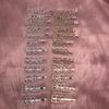 Custom Names Hair Pins Gold Word Hair Clips Diamond Rhinestone Letter Pin