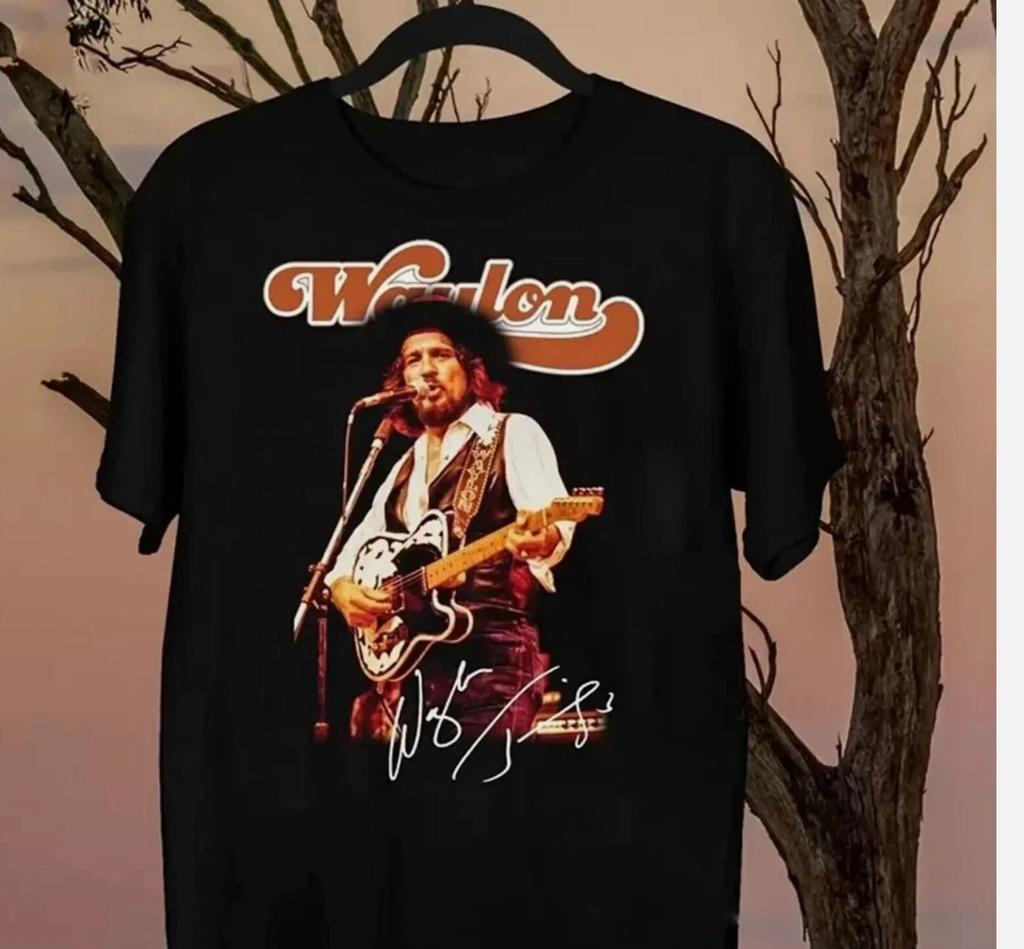 Футболка унисекс Waylon Jennings Live Collection, все размеры
