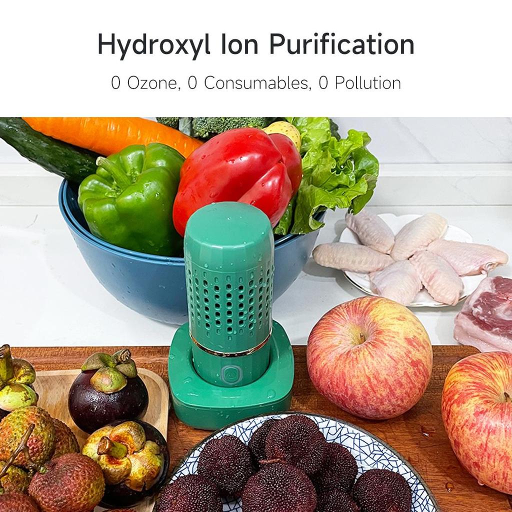 Fruit And Vegetable Washing Machine Hormone Reduction Bacteria Killing Cleaner Device for Cleaning Fruit,Vegetable,Rice,Tableware