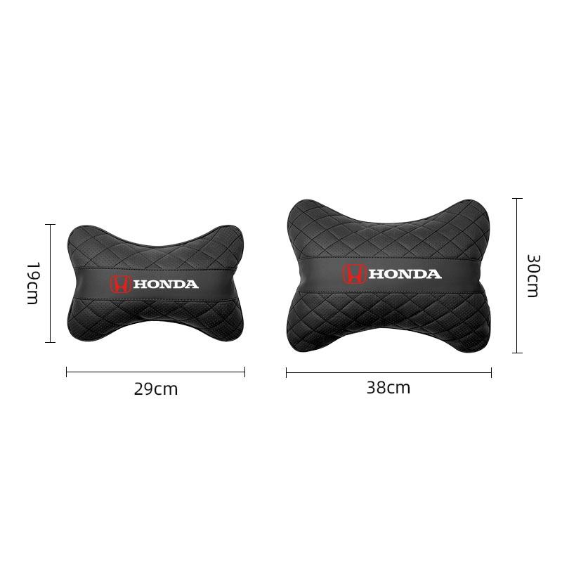 AQL1 Car Seat Headrest Neck Pillow Waist Cushion Accessories For Honda Civic Fit Accord City Vezel CR-V S660 Odyssey HR-V Insight