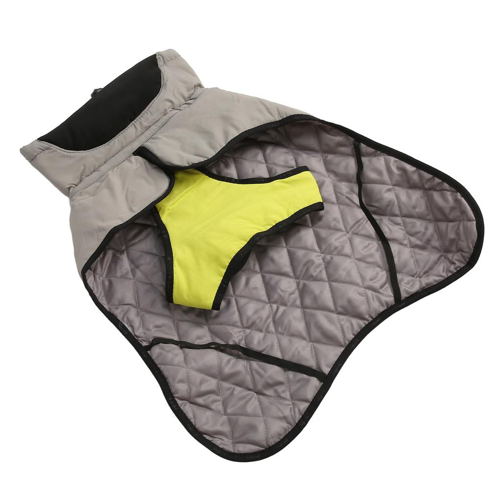 Dog Winter Coat Waterproof Adjustable Chest Soft Thickened Dog Warm Jacket Vest for Indoor Outdoor