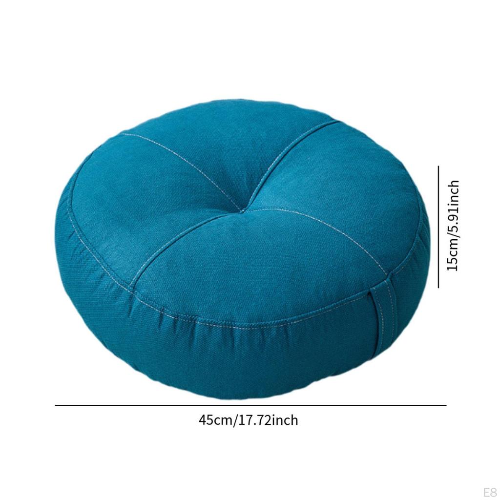Round Cushion, Decorative And Soft, Meditation Cushion for Home, Sofa, Chair, Bed, Car, Indoor,